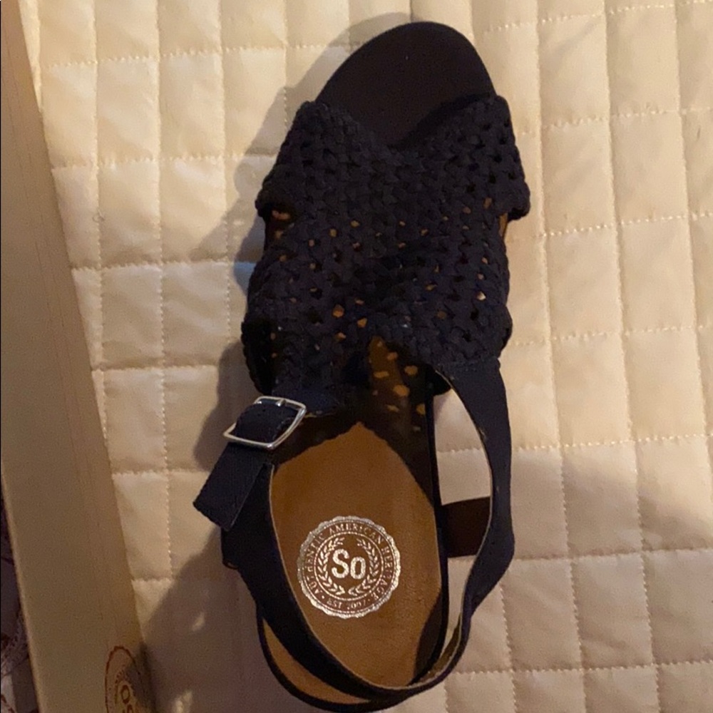 Navy Wedges